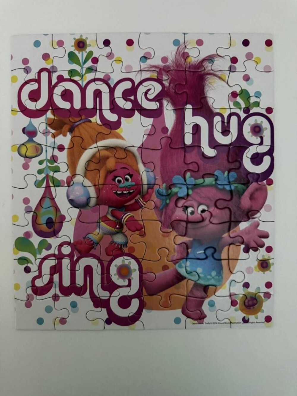 DreamWorks Trolls Cardinal 48-Piece Jigsaw Puzzle in Box